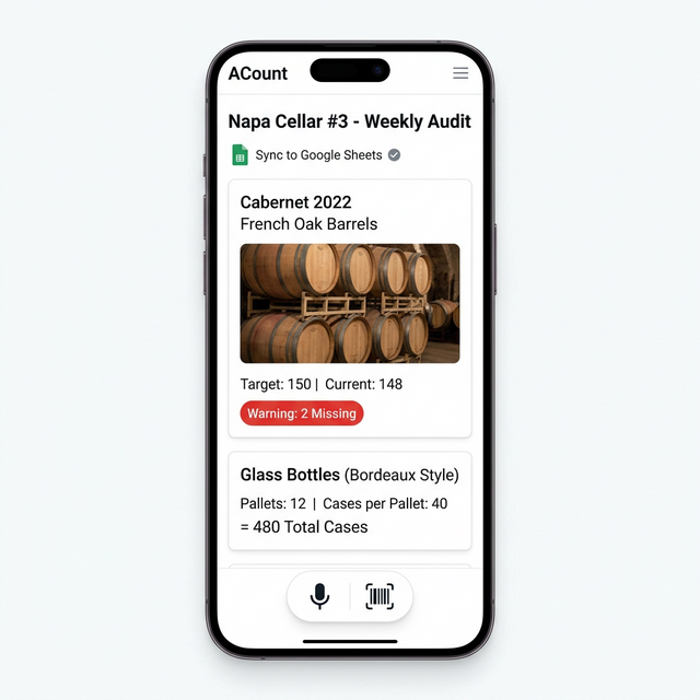 Winery and Warehouse Use Case